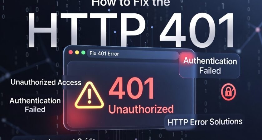 How to Fix the HTTP 401 Unauthorized Error: A Simple Guide