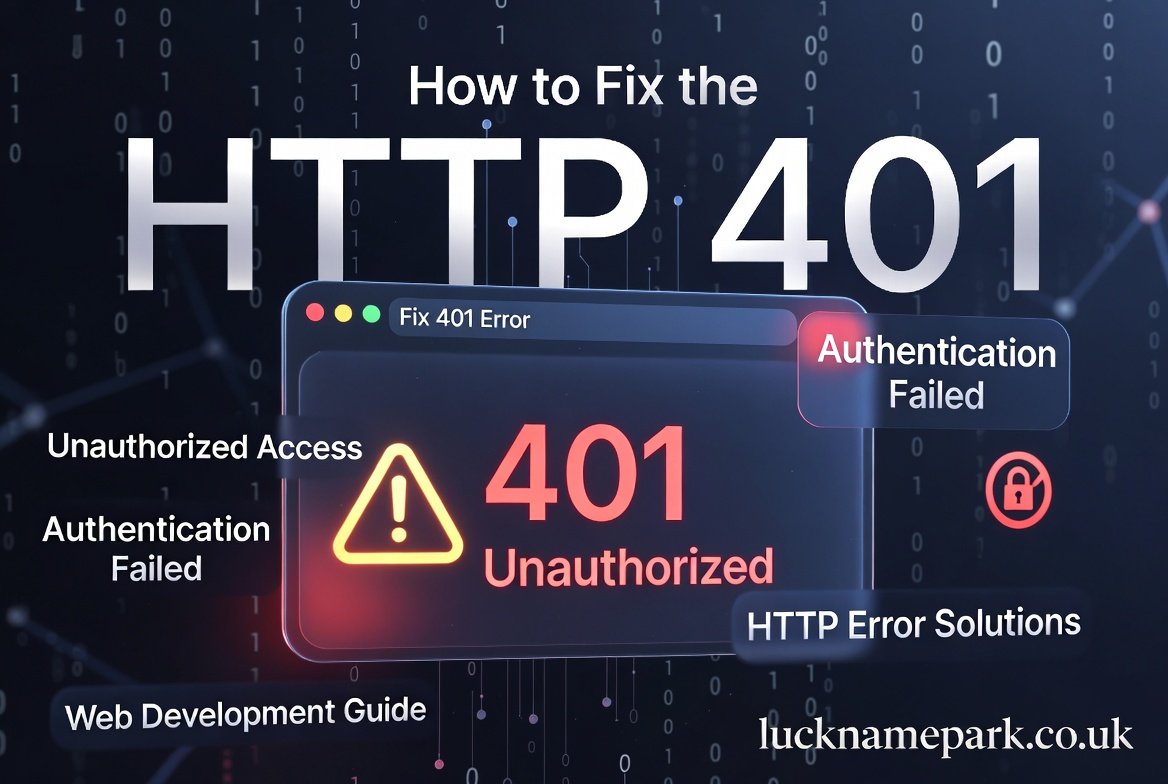 How to Fix the HTTP 401 Unauthorized Error: A Simple Guide