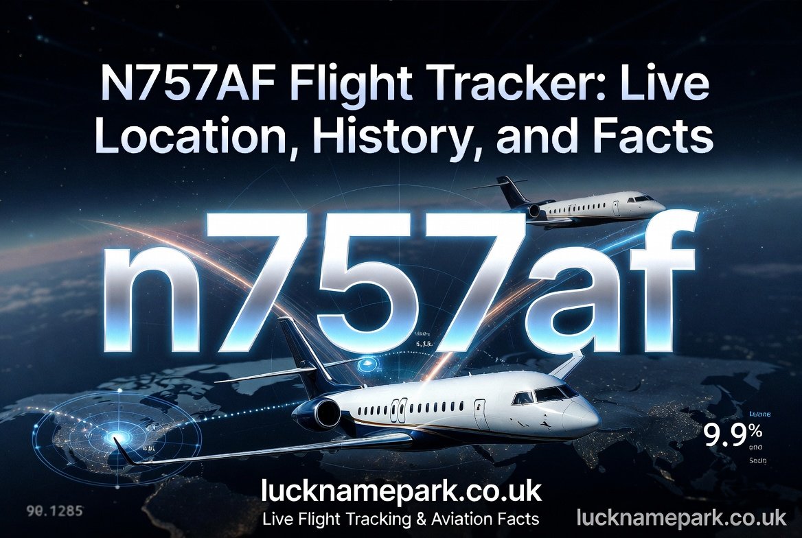 N757AF Flight Tracker: Live Location, History, and Facts