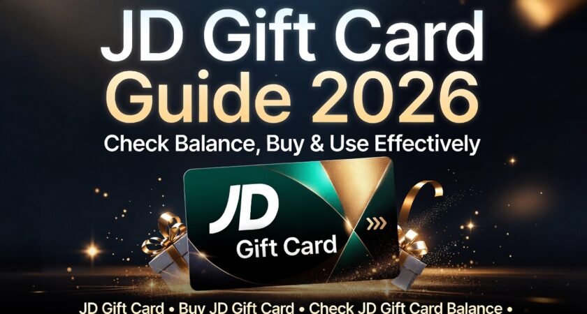 JD Gift Card Guide 2026: Check Balance, Buy & Use Effectively