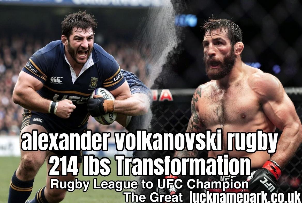 Alexander Volkanovski Rugby: The Shocking 214 lbs Transformation
