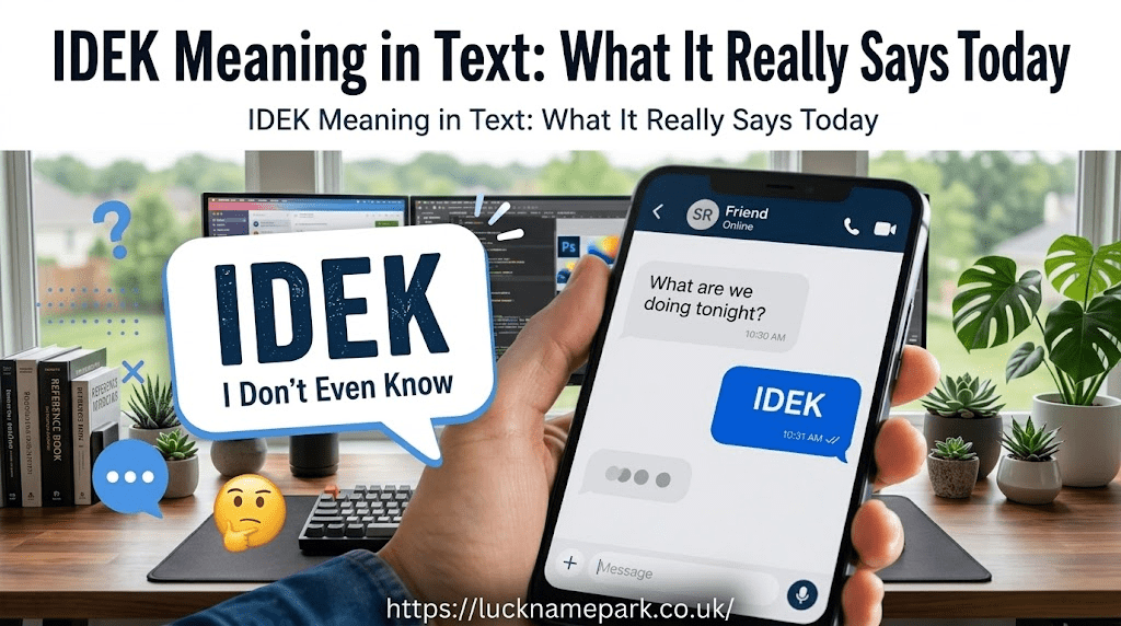 IDEK Meaning in Text: Complete Guide to Understanding This Popular Slang
