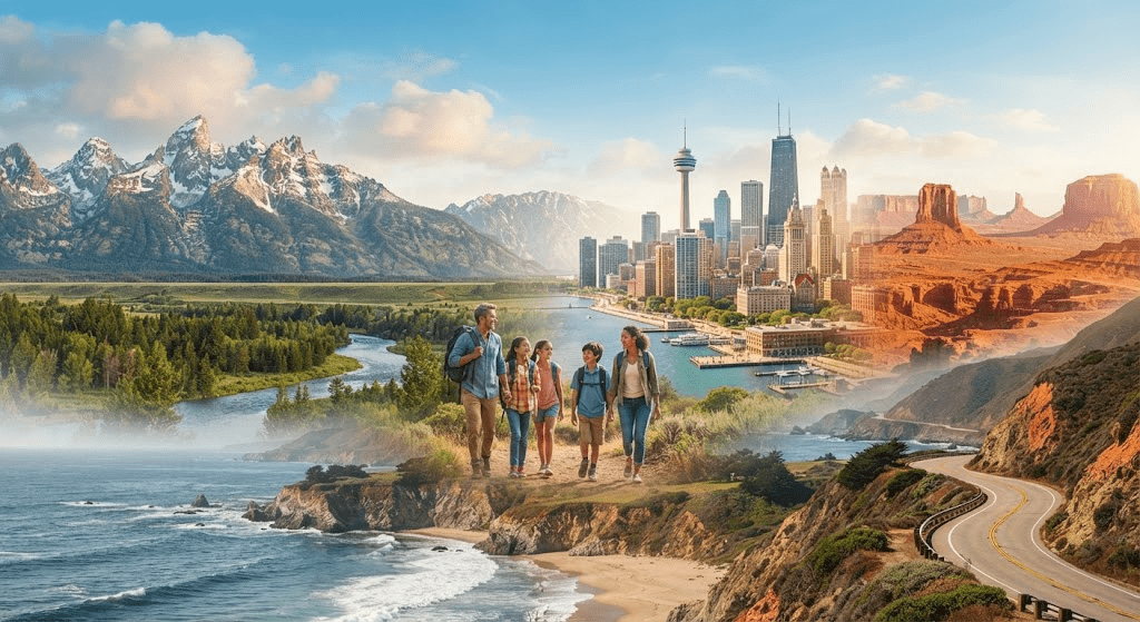 Exploring the Great United States Landmass